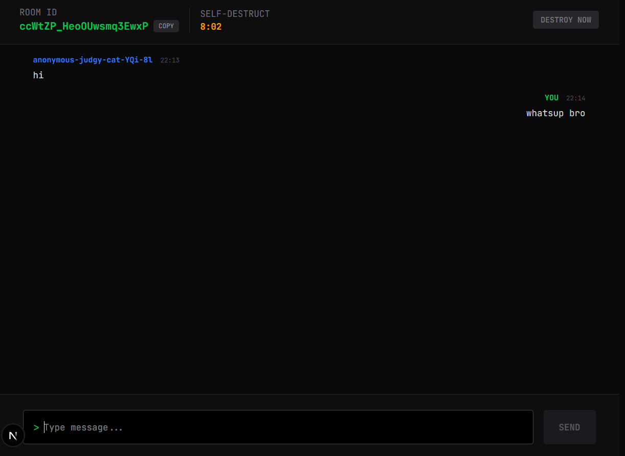 Private Chat screenshot 2